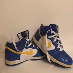Nike DUNK (High) Blue and Yellow